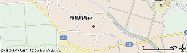 兵庫県丹波市市島町与戸1177周辺の地図