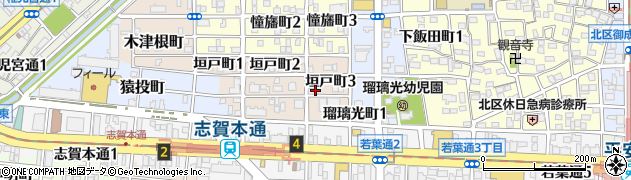 騎龍観音名古屋本院周辺の地図