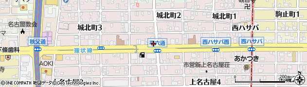 愛知県名古屋市西区秩父通周辺の地図