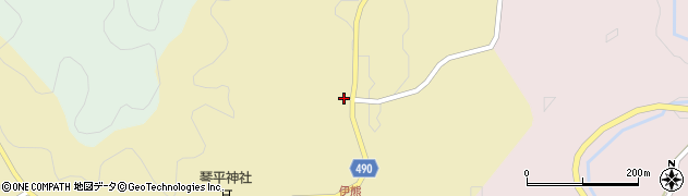 愛知県豊田市伊熊町（堂ノ下）周辺の地図