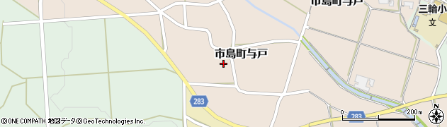 兵庫県丹波市市島町与戸1223周辺の地図