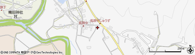 京都府福知山市三和町菟原中1093周辺の地図