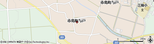 兵庫県丹波市市島町与戸1157周辺の地図