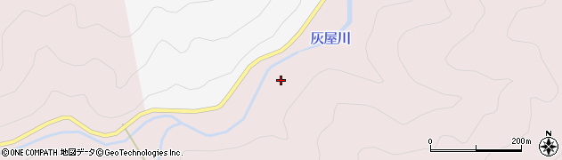 京都府京都市右京区京北灰屋町（樋ノ谷）周辺の地図