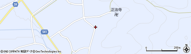 兵庫県丹波市市島町北奥605周辺の地図