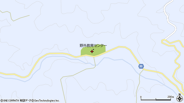 〒441-2513 愛知県豊田市稲武町の地図