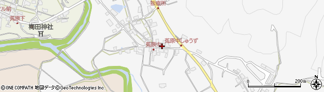 京都府福知山市三和町菟原中235周辺の地図