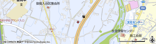 トヨキン株式会社　東富士営業所周辺の地図