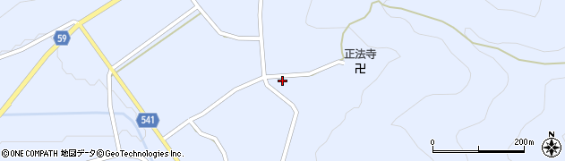 兵庫県丹波市市島町北奥585周辺の地図