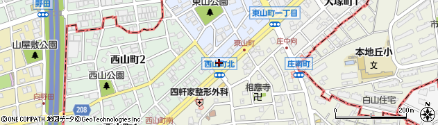 東濃信用金庫瑞鳳支店周辺の地図
