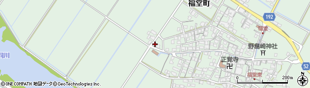 滋賀県東近江市福堂町3378周辺の地図