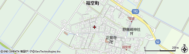 滋賀県東近江市福堂町3405周辺の地図