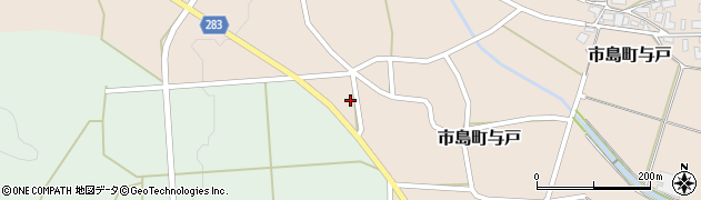 兵庫県丹波市市島町与戸1262周辺の地図