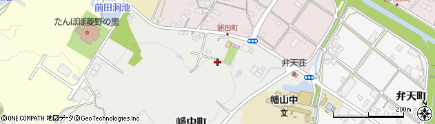 愛知県瀬戸市幡中町周辺の地図