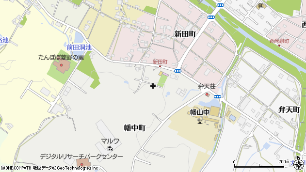 〒489-0946 愛知県瀬戸市幡中町の地図
