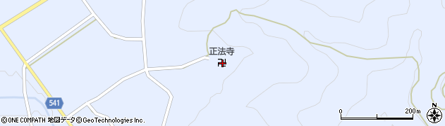 兵庫県丹波市市島町北奥594周辺の地図