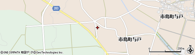 兵庫県丹波市市島町与戸1257周辺の地図
