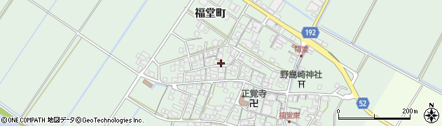 滋賀県東近江市福堂町3458周辺の地図