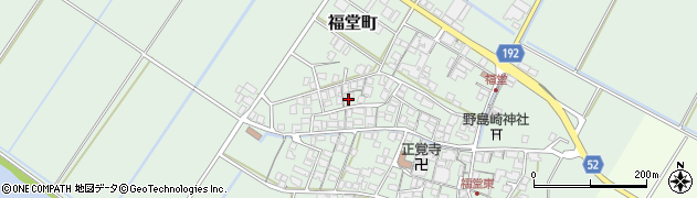 滋賀県東近江市福堂町3462周辺の地図