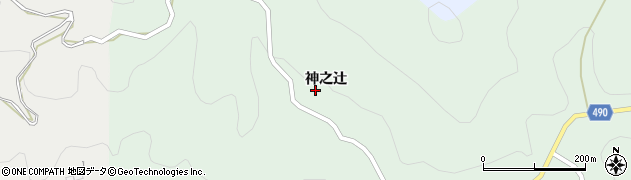 愛知県豊田市押井町神之辻周辺の地図
