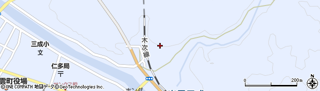 島根県仁多郡奥出雲町三成湯の原677周辺の地図