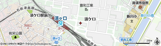 中日運送株式会社　豊和工業内作業事務所周辺の地図
