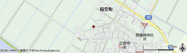 滋賀県東近江市福堂町1360周辺の地図