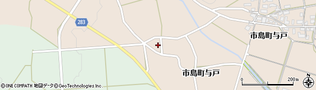 兵庫県丹波市市島町与戸1115周辺の地図
