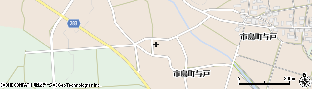 兵庫県丹波市市島町与戸1110周辺の地図