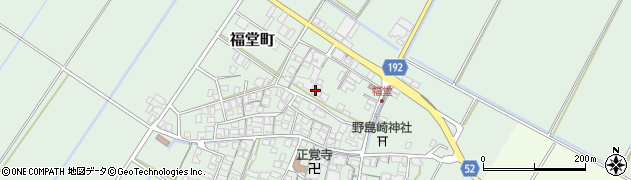 滋賀県東近江市福堂町3500周辺の地図