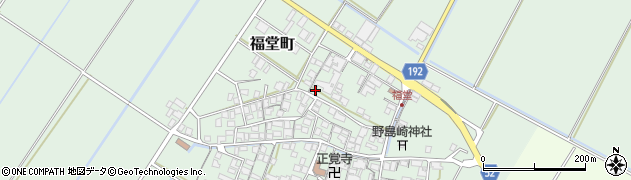 滋賀県東近江市福堂町3478周辺の地図