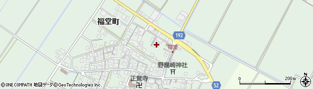 滋賀県東近江市福堂町3509周辺の地図