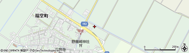 滋賀県東近江市福堂町299周辺の地図