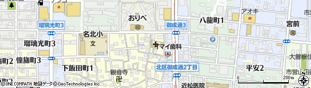 清蓮寺周辺の地図