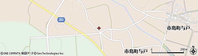 兵庫県丹波市市島町与戸1057周辺の地図