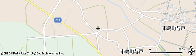 兵庫県丹波市市島町与戸1060周辺の地図