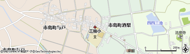 兵庫県丹波市市島町与戸298周辺の地図