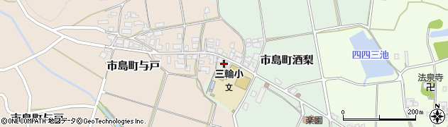 兵庫県丹波市市島町与戸299周辺の地図