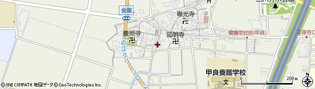 滋賀県犬上郡甲良町金屋763周辺の地図