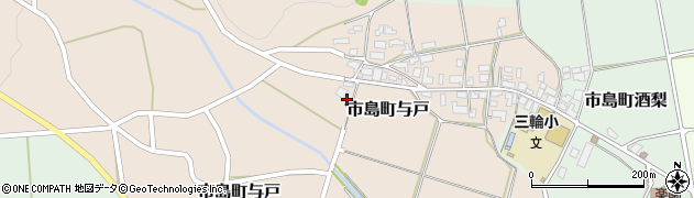 兵庫県丹波市市島町与戸376周辺の地図