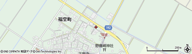 滋賀県東近江市福堂町1415周辺の地図