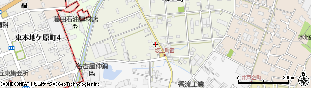 愛知県瀬戸市坂上町781周辺の地図