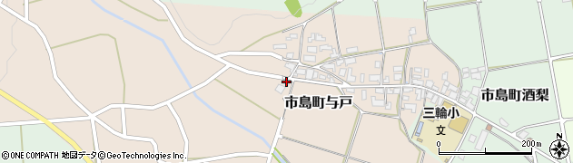 兵庫県丹波市市島町与戸2161周辺の地図