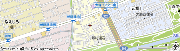 愛知県名古屋市守山区藪田町周辺の地図