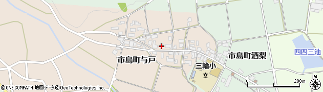 兵庫県丹波市市島町与戸355周辺の地図