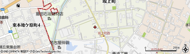 愛知県瀬戸市坂上町779周辺の地図