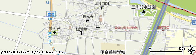 滋賀県犬上郡甲良町金屋824周辺の地図