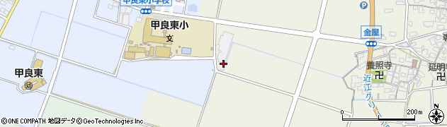 滋賀県犬上郡甲良町金屋1425周辺の地図