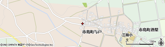 兵庫県丹波市市島町与戸153周辺の地図