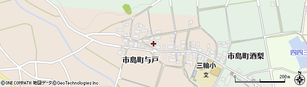 兵庫県丹波市市島町与戸365周辺の地図